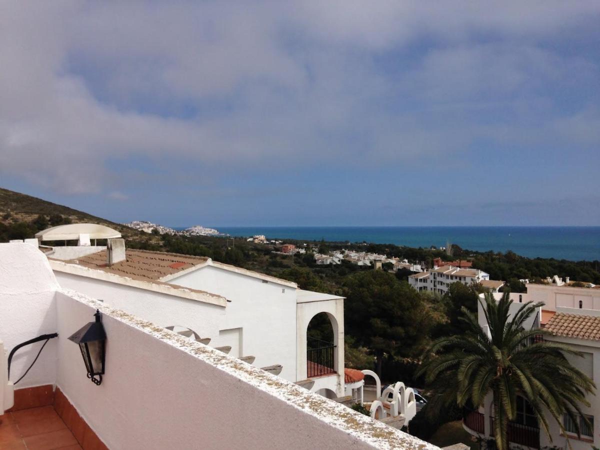 Apartamento Dos Terrazas, Vistas Al Mar. Piscina เพนิสโคลา ภายนอก รูปภาพ