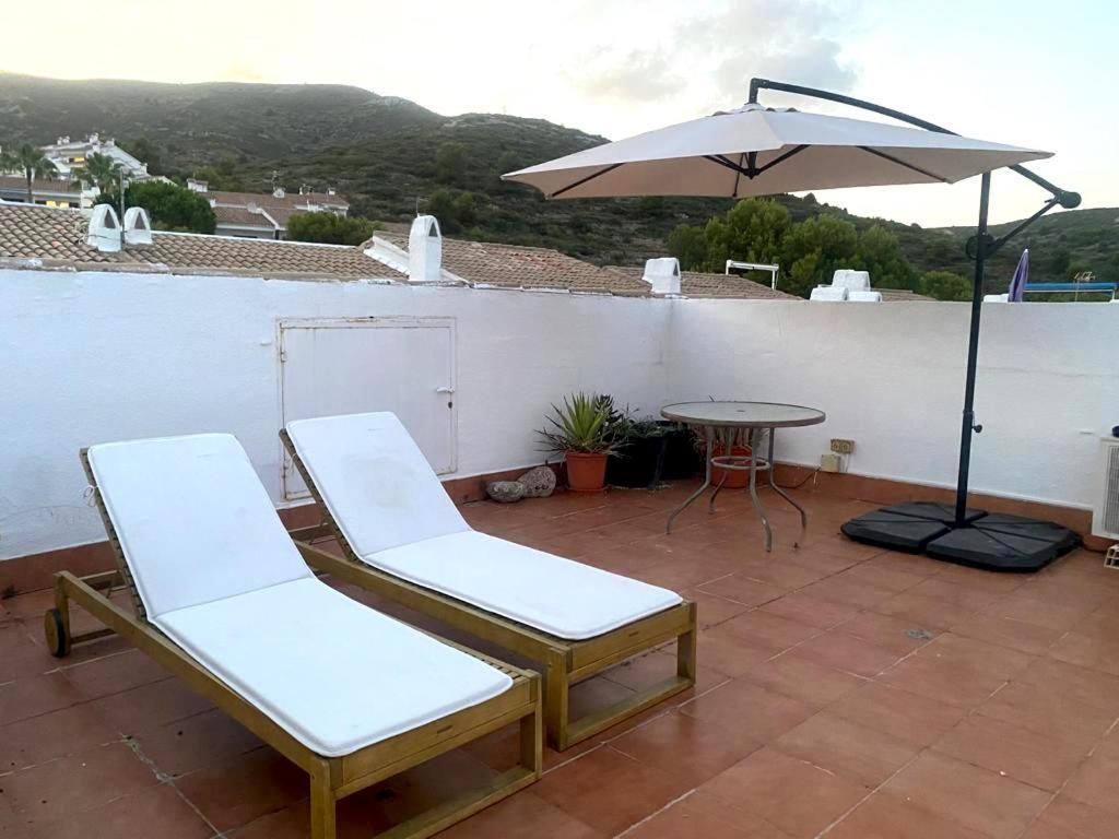 Apartamento Dos Terrazas, Vistas Al Mar. Piscina เพนิสโคลา ภายนอก รูปภาพ
